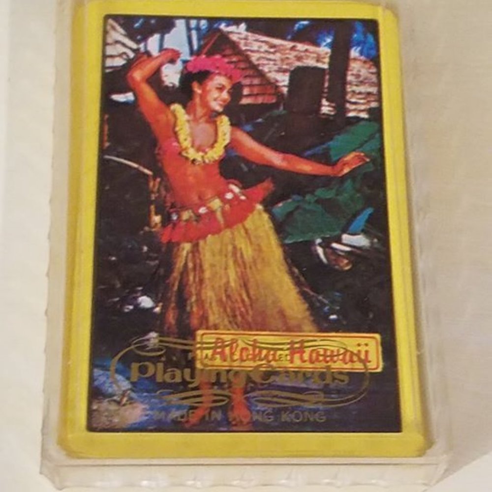 Vintage 1978 Aloha Hawaiian Larry's Playing cards